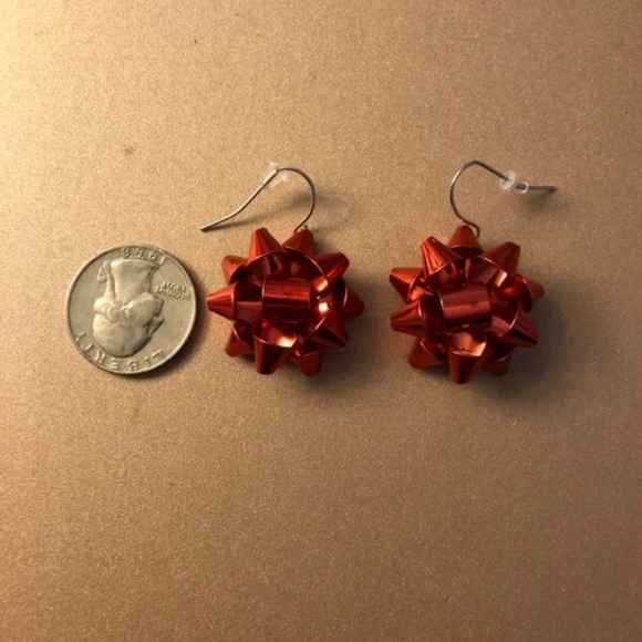 Dangle Bow drop earrings - Picture 11 of 16